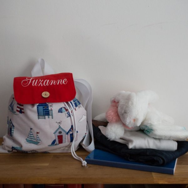 Sac à dos enfant "Bateau sur l'eau" – Image 5