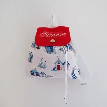 Sac à dos enfant "Bateau sur l'eau"