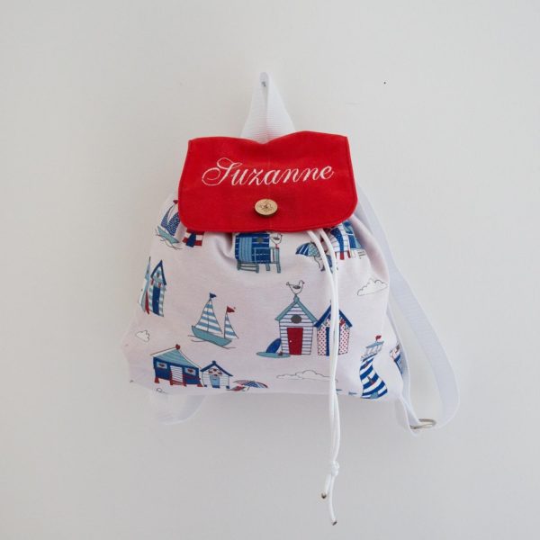 Sac à dos enfant "Bateau sur l'eau"