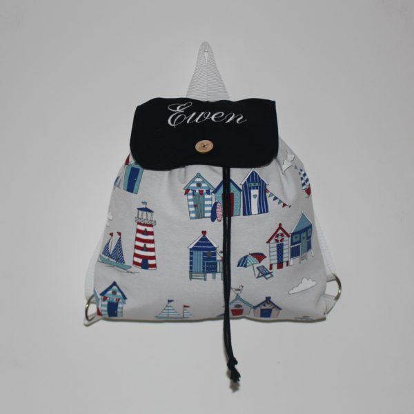 Sac à dos enfant "Bateau sur l'eau" – Image 2