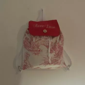Sac à dos "1.2.3 nous irons au bois"