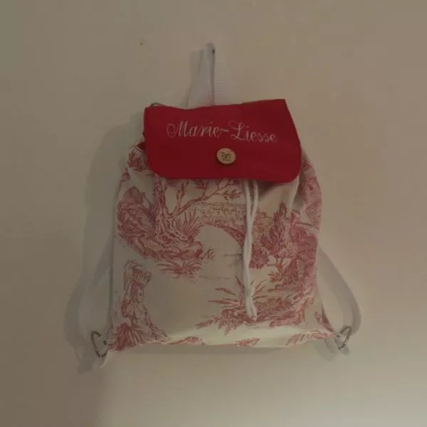 Sac à dos "1.2.3 nous irons au bois"