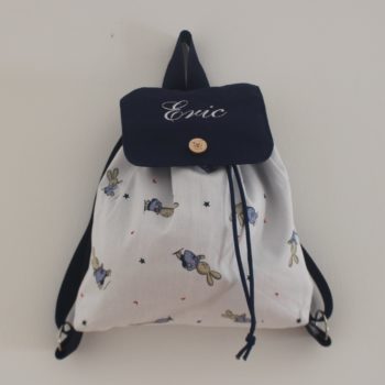 Sac à dos "Mon petit lapin a bien du chagrin"