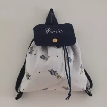 Sac à dos "Mon petit lapin a bien du chagrin"