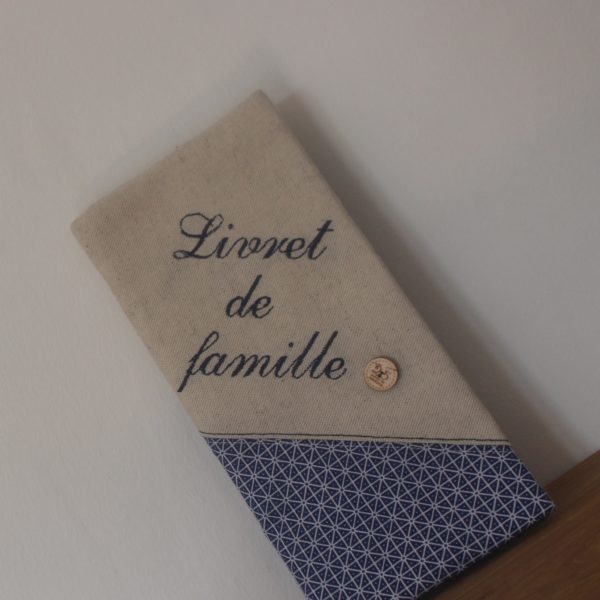 Protège livret de famille "Carreaux de ciment" – Image 2