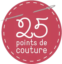 25 Points de couture