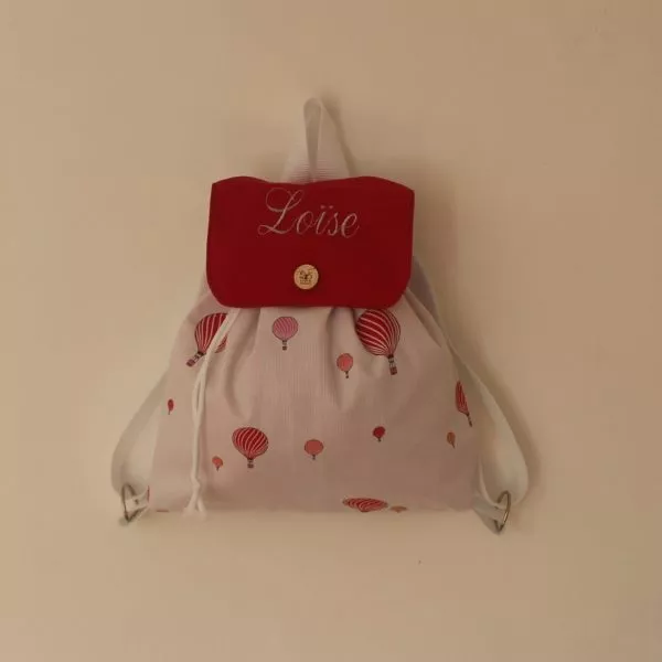Sac à dos "Oh la belle rouge !"