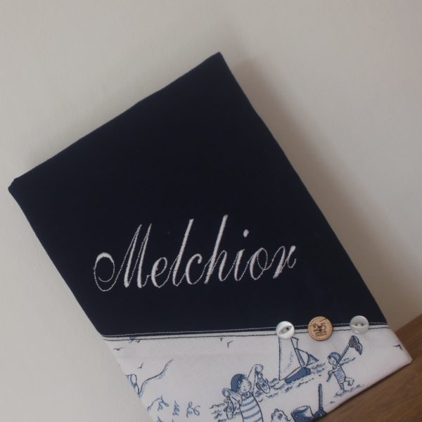 Housse de carnet de santé "A la pêche aux moules" – Image 4