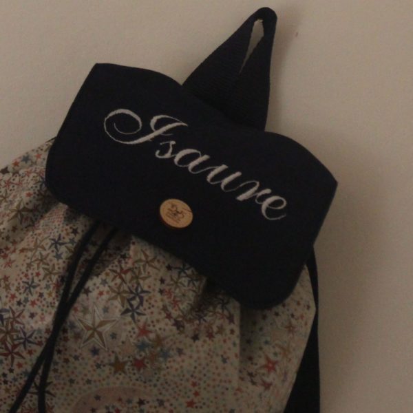 Sac à dos LIBERTY enduit "Brille brille petite étoile" – Image 3