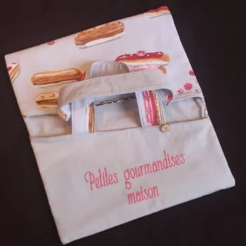 Sac à tarte "Éclairs gourmands"