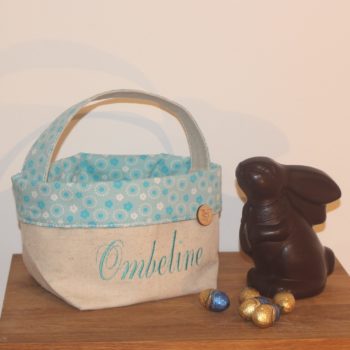 Panier de Pâques "Delphinium"