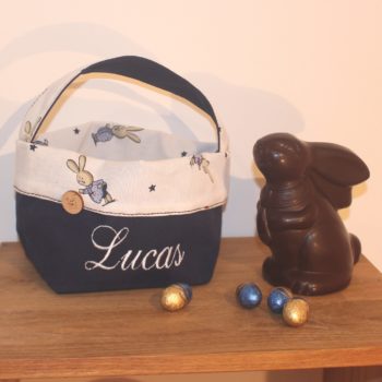 Panier de Pâques "Mon petit lapin a bien du chagrin"