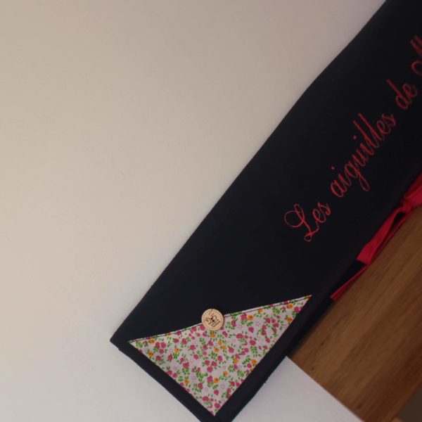 Trousse à aiguilles à tricoter "Rose" – Image 3