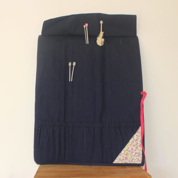 Trousse à aiguilles à tricoter "Rose" – Image 2