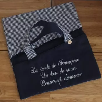 Sac à tarte "Vichy"