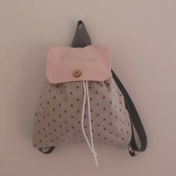 Sac à dos "Il pleut, il pleut bergère"