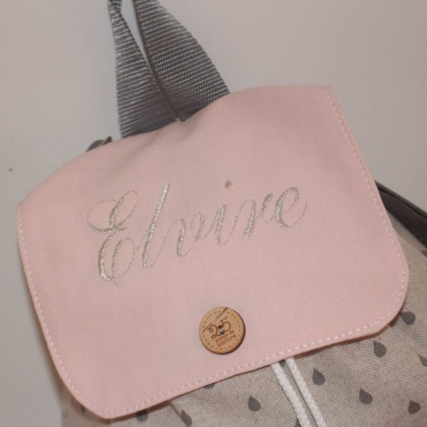 Sac à dos "Il pleut, il pleut bergère" – Image 3