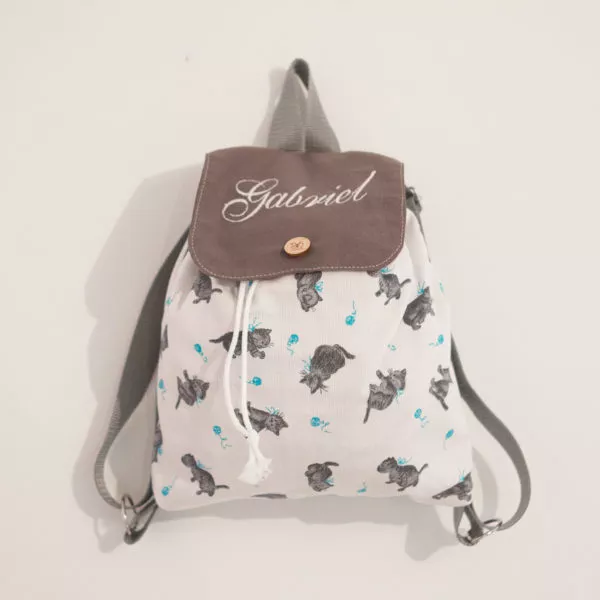 Sac à dos "Trois petits chats"