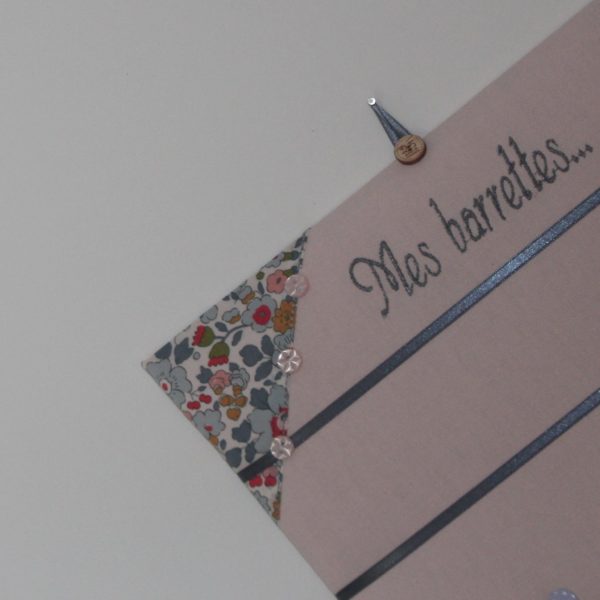 Tableau à barrettes LIBERTY "Colchiques dans les prés" – Image 2