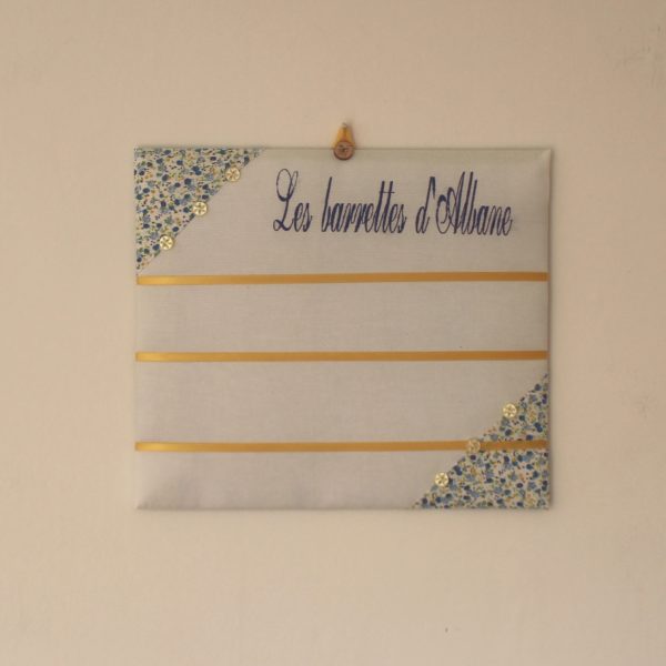 Tableau à barrettes "Iris"