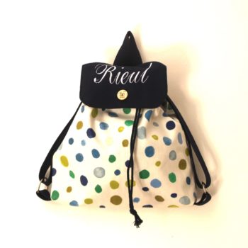 Sac à dos enduit "La ronde des couleurs"