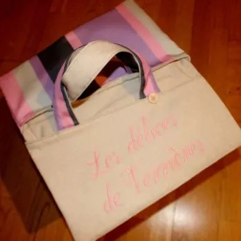 Sac à tarte "Milles feuilles"