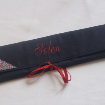 Trousse à aiguilles à tricoter "Rouge"