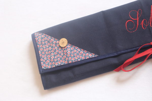 Trousse à aiguilles à tricoter "Rouge" – Image 2