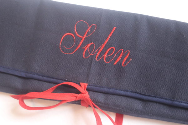 Trousse à aiguilles à tricoter "Rouge" – Image 4