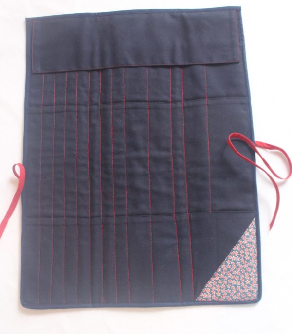 Trousse à aiguilles à tricoter "Rouge" – Image 3