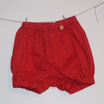 Bloomer piqué de coton uni