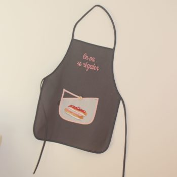 Tablier personnalisé enfant "Éclairs"
