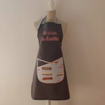 Tablier personnalisé "Éclairs"