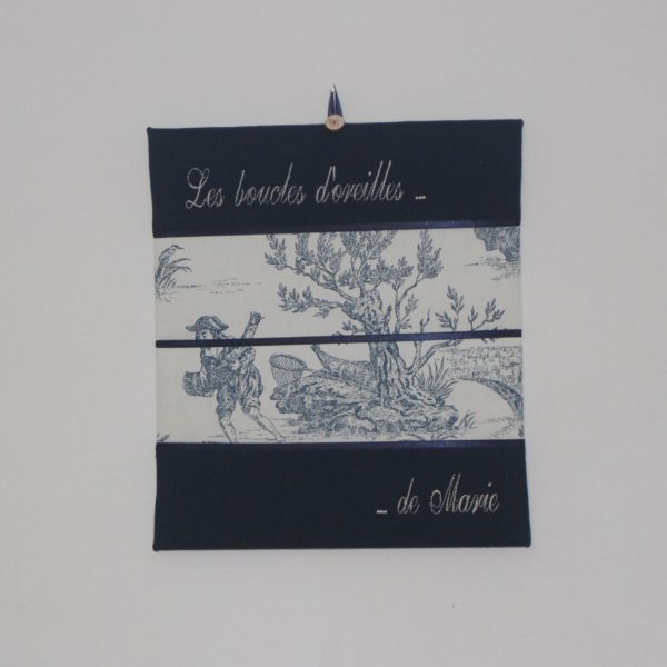 Tableau à boucles d'oreilles personnalisé "Versailles"