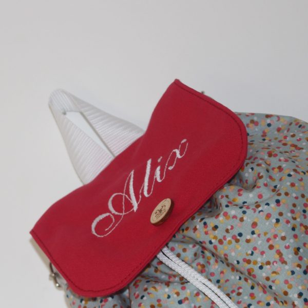 Sac à dos "Flic, flac, floc" enduit – Image 2