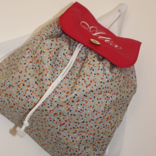Sac à dos "Flic, flac, floc" enduit – Image 4