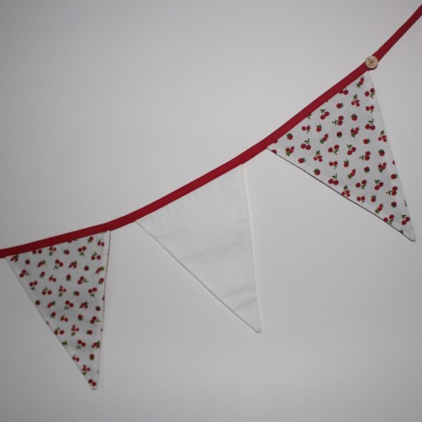 Guirlande à fanions "4.5.6 Cueillir des cerises"