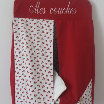 Porte couches mural "4.5.6 Cueillir des cerises"