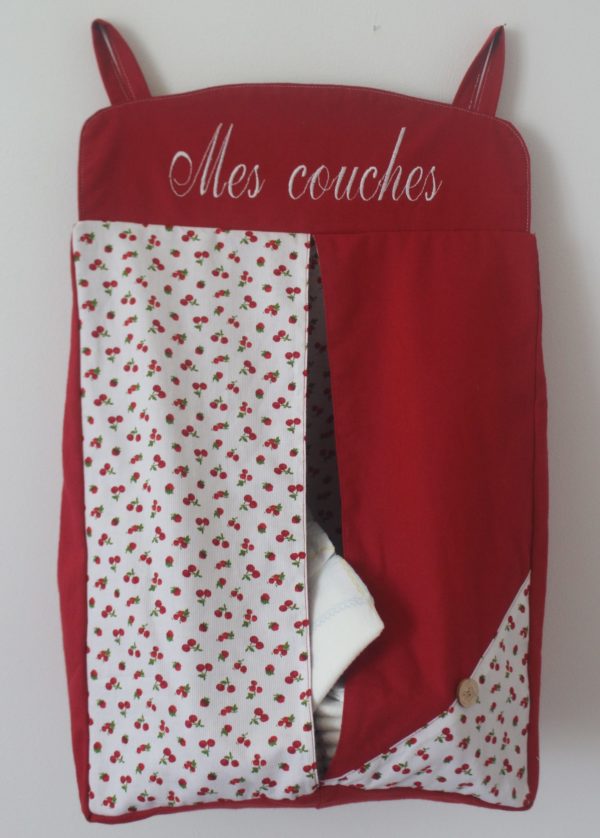 Porte couches mural "4.5.6 Cueillir des cerises"