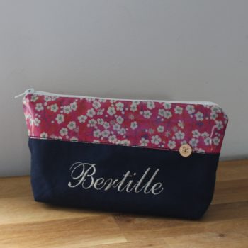 Trousse à maquillage “J’ai descendu dans mon jardin”