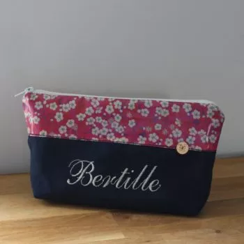 Trousse à maquillage “J’ai descendu dans mon jardin”