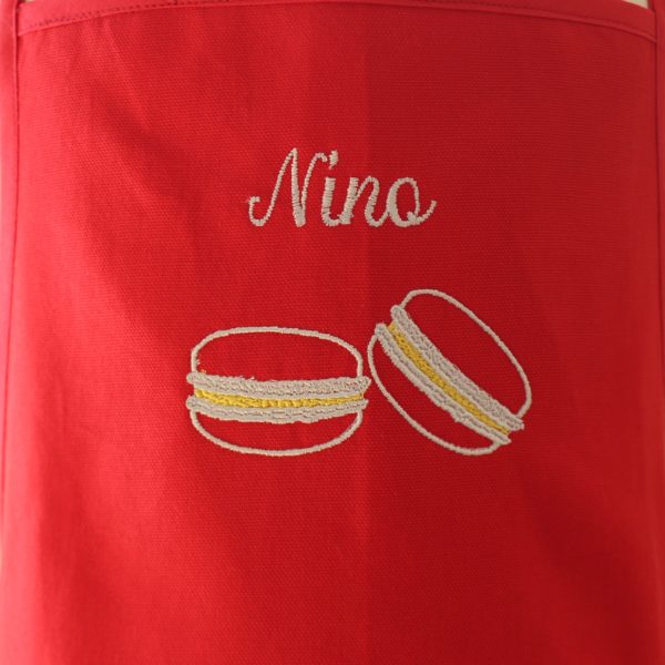 Tablier personnalisé enfant "Macarons" – Image 2