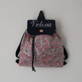 Sac à dos LIBERTY enduit Wiltshire Pois de senteur