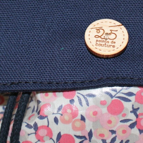 Sac à dos LIBERTY enduit Wiltshire Pois de senteur – Image 2