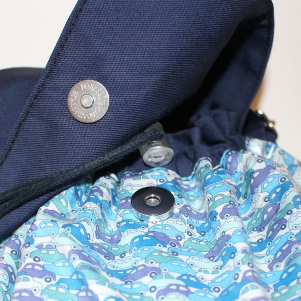 Sac à dos LIBERTY enduit Cars bleu – Image 4